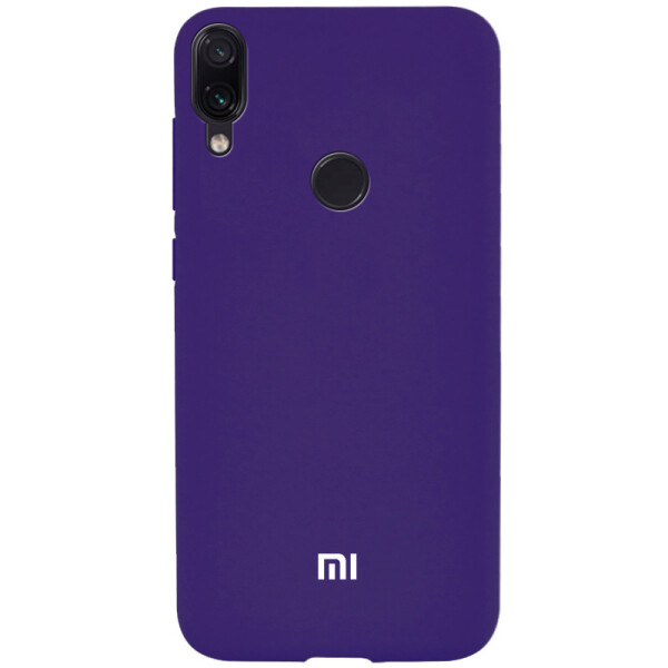 

Чехол-накладка Soft-touch logo series для Xiaomi Redmi Note 7s Фиолетовый / Purple (119804)