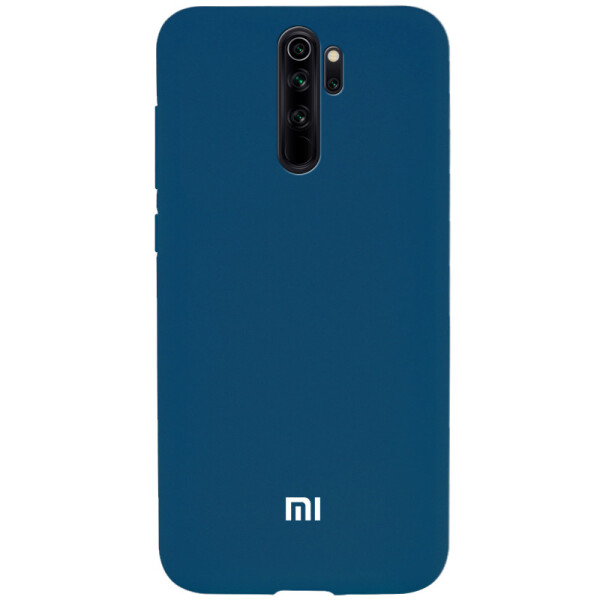 

Чехол-накладка Soft-touch logo series для Xiaomi Redmi Note 8 Pro Синий / Cobalt (119753)
