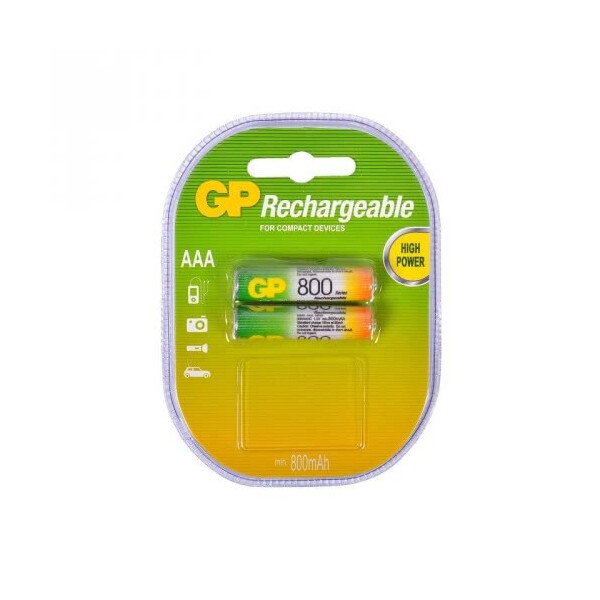 

Аккумулятор Gp Rechargeable 2 X Ааа / Аа 2600 / 800 Mah Ni-Mh