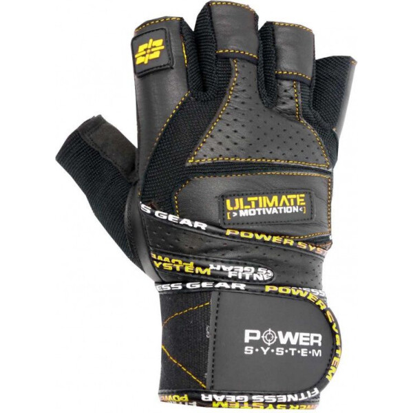 

Перчатки для фитнеса Power System PS-2810 унисекс Black/Yellow S (00021487)