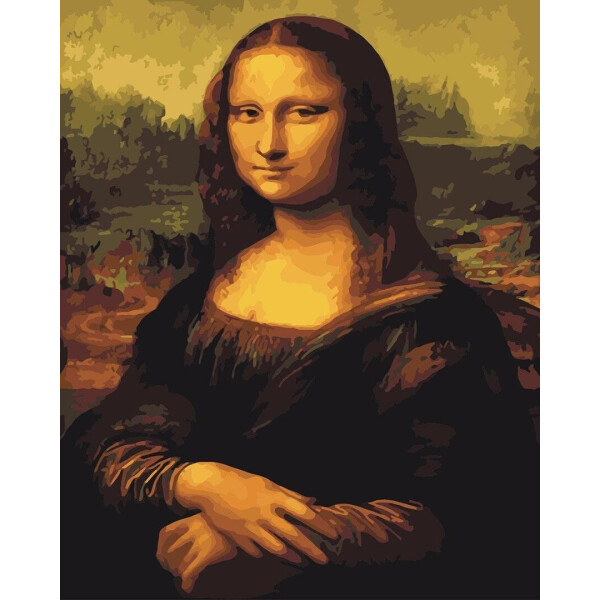

Картина по номерам - Мона Лиза 40x50 см