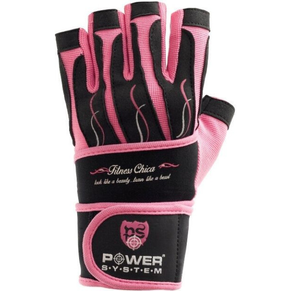 

Перчатки для фитнеса Power System PS-2710 женские Pink L (00021404)