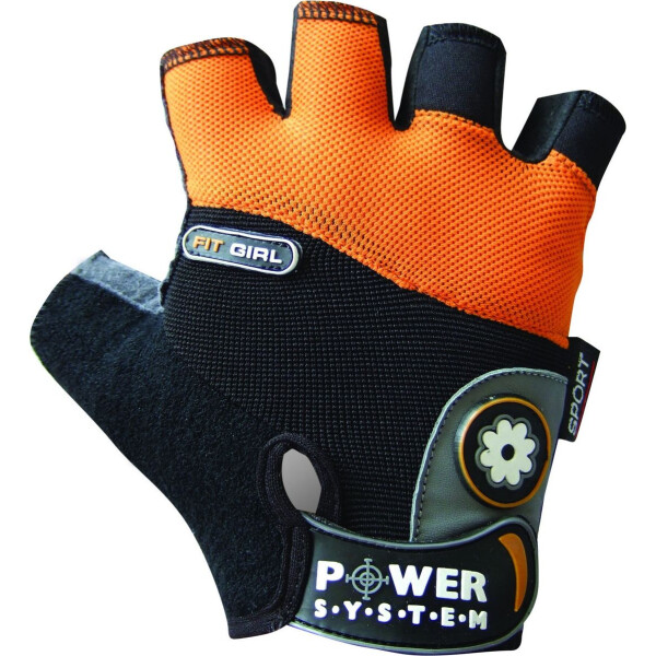 

Перчатки для фитнеса Power System PS-2900 женские Black/Orange XS (00021399)