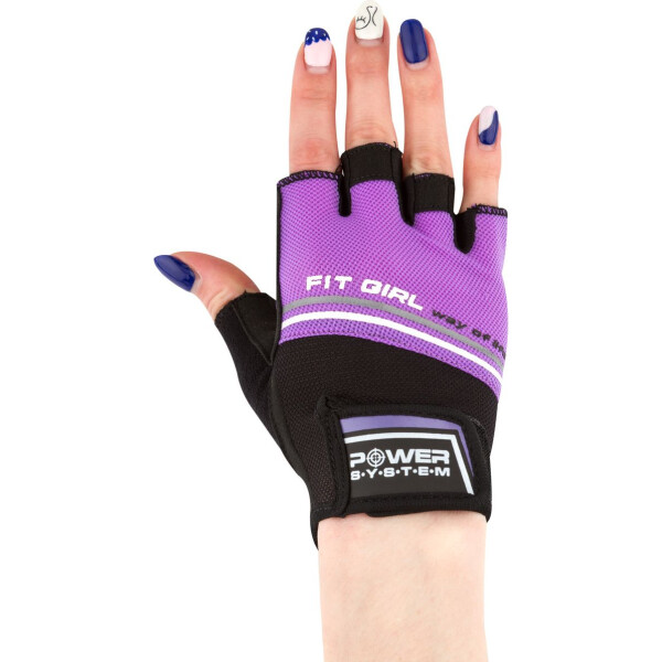 

Перчатки для фитнеса Power System PS-2920 женские Purple M (00021390)