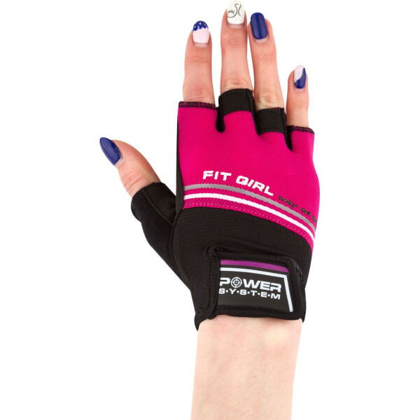 

Перчатки для фитнеса Power System PS-2920 женские Pink M (00021387)