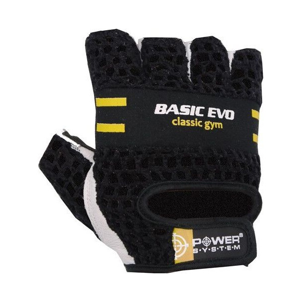 

Перчатки для фитнеса Power System PS-2100 Evo унисекс Black/Yellow XS (00021362)