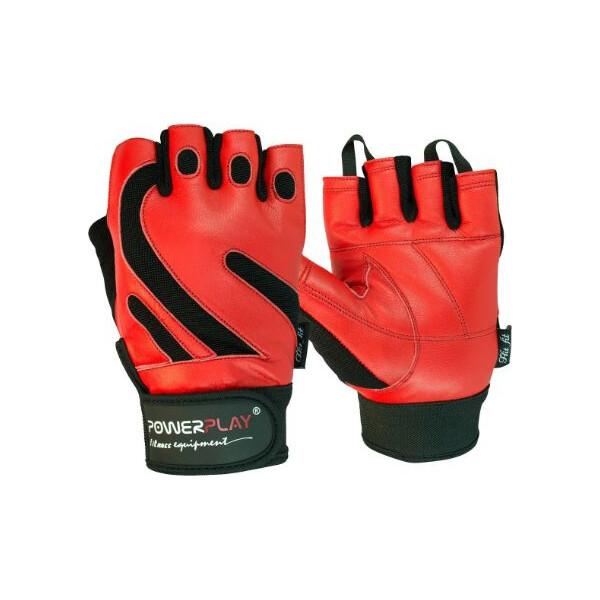 

Перчатки для фитнеса PowerPlay 1586 унисекс Красные M (00021247)
