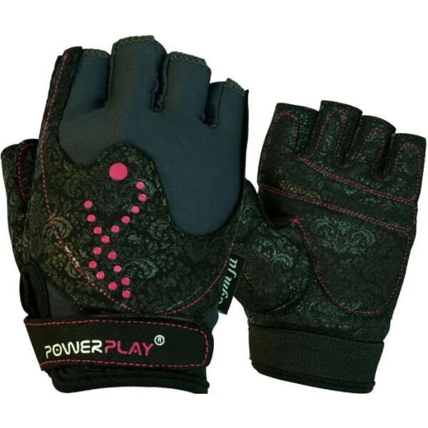 

Перчатки для фитнеса PowerPlay 1744 женские Черные XS (00021205)