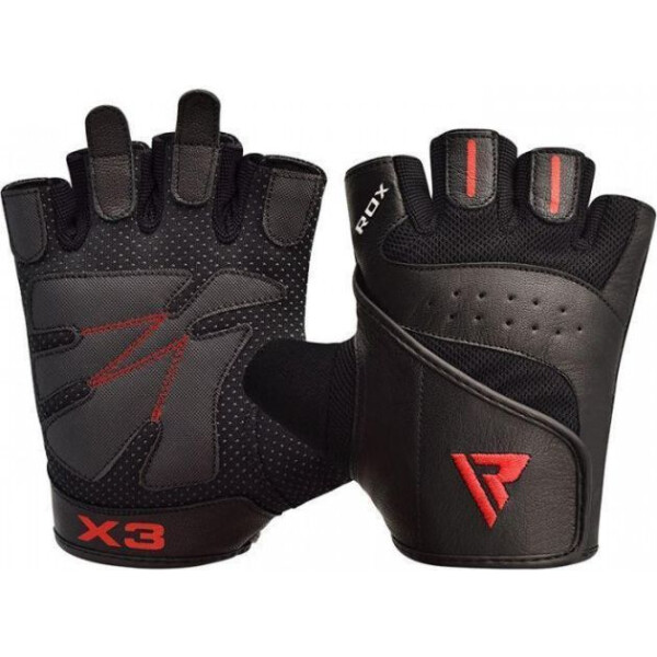

Перчатки для фитнеса RDX S2 Leather Black 2XL (00023990)