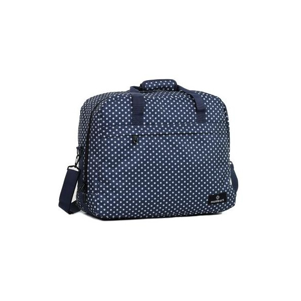 

Сумка дорожная Members Essential On-Board Travel Bag 40 Navy Polka (SB-0036-NP)
