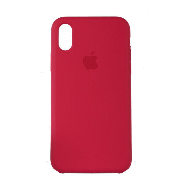 

Панель Silicone Case для iPhone X / XS Copy Red Mold Color