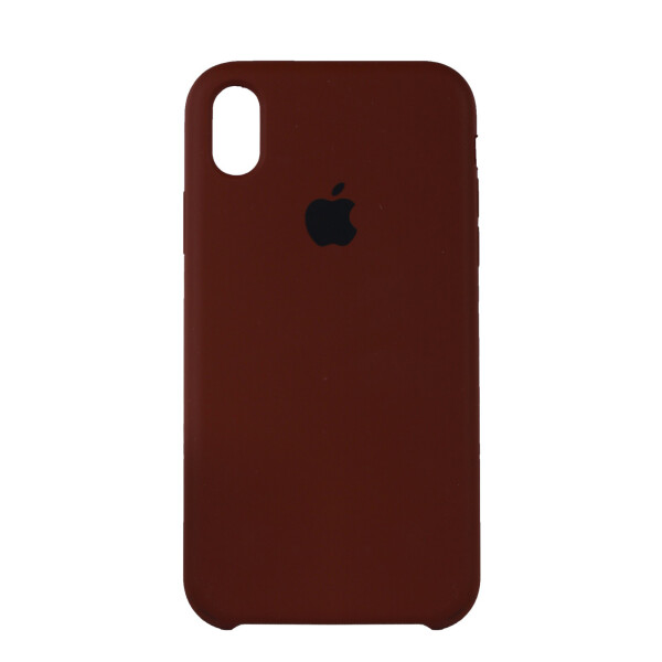

Панель Silicone Case для iPhone XR Copy Brown