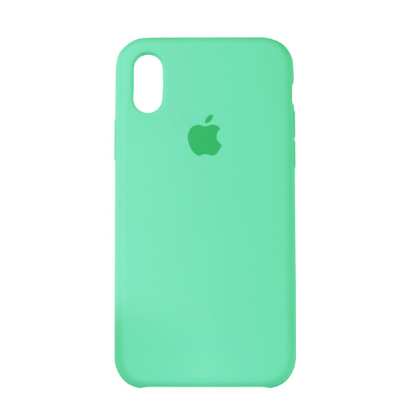 

Панель Silicone Case для iPhone XS MAX Copy Gemstone Green