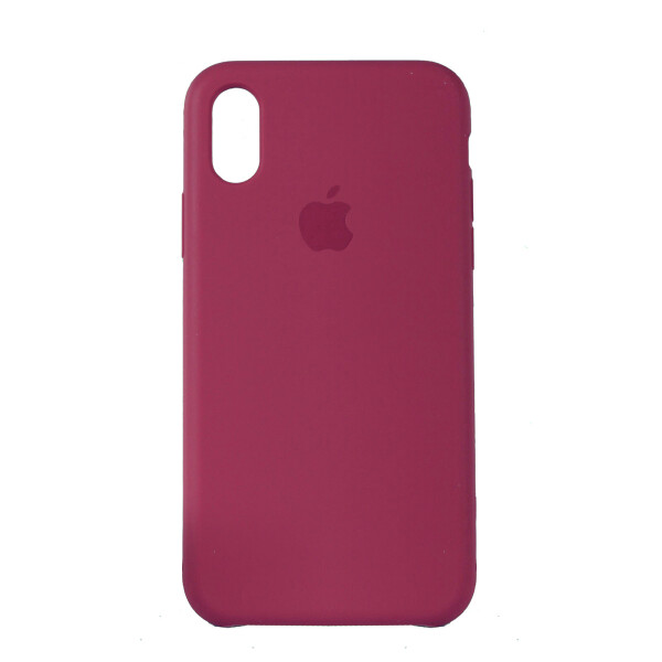 

Панель Silicone Case для iPhone XS MAX Copy Camelia Red