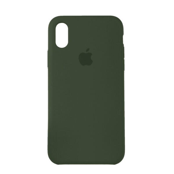 

Панель Silicone Case для iPhone XS MAX Copy Olive