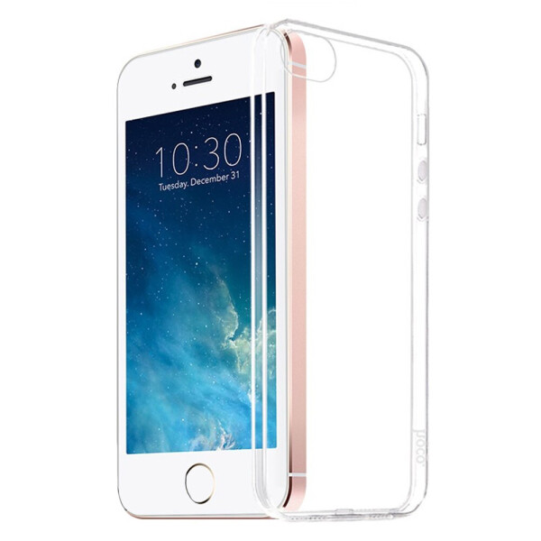 

Панель Hoco Crystal clear series TPU Case для iPhone SE / 5S / 5 Прозрачный