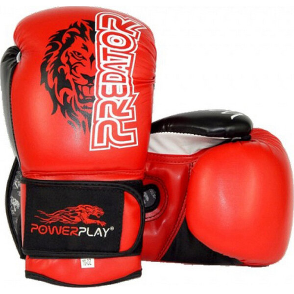 

Боксерские перчатки PowerPlay 3006 Lion Predator Serits Red Красный, 8 Oz (00007947)