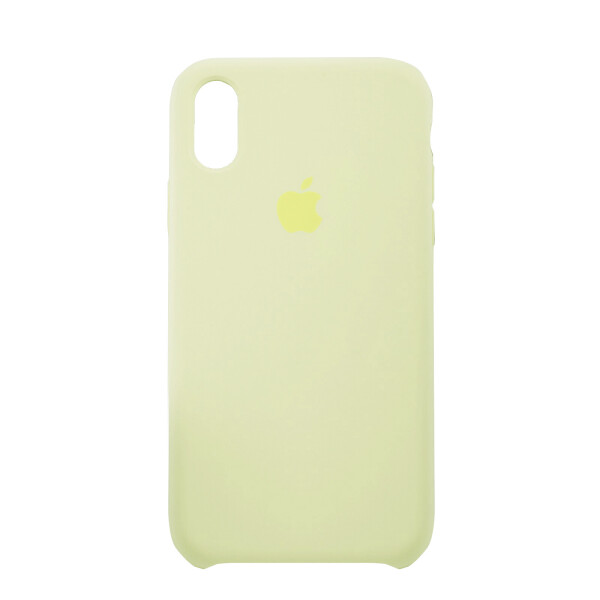 

Панель Silicone Case для iPhone XS MAX Copy Milk Yellow