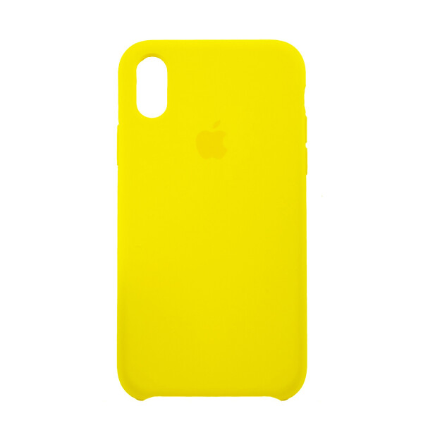 

Панель Silicone Case для iPhone XS MAX Copy Light Yellow