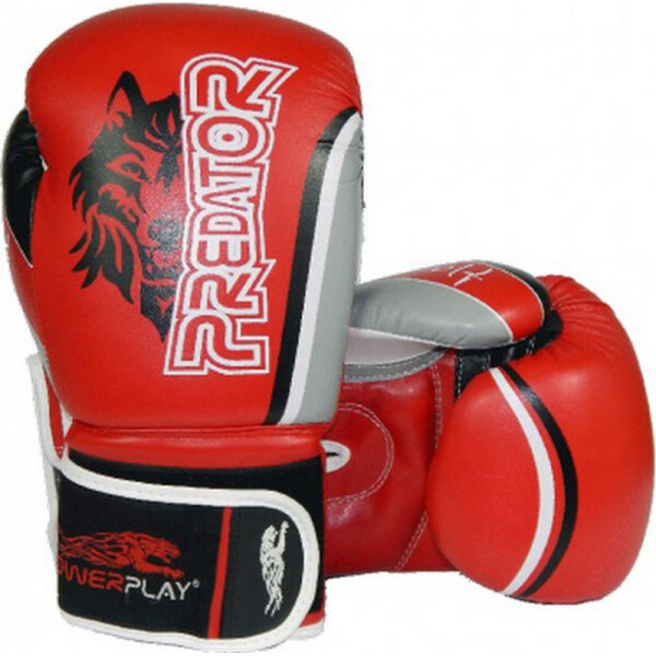 

Боксерские перчатки PowerPlay 3005 Wolf Predator Serits Red Красный, 14 Oz (00008670)