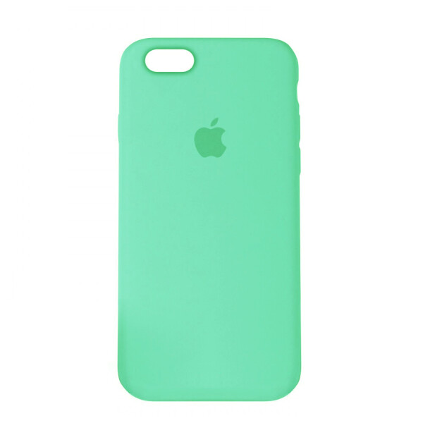 

Панель Silicone Case Full Cover для iPhone 6 / 6S Plus Copy Gemstone Green