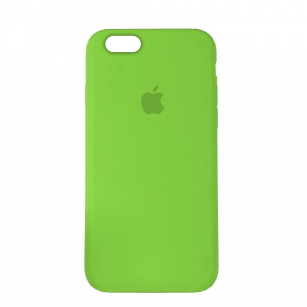 

Панель Silicone Case Full Cover для iPhone 6 / 6S Plus Copy Green