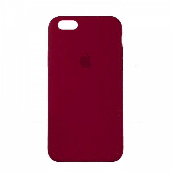 

Панель Silicone Case Full Cover для iPhone 6 / 6S Plus Copy Rose Red