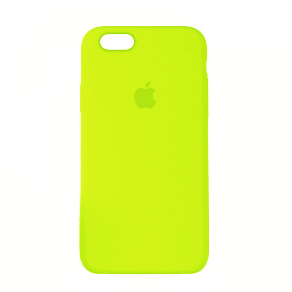 

Панель Silicone Case Full Cover для iPhone 6 / 6S Plus Copy Lemon