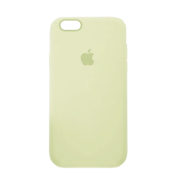 

Панель Silicone Case Full Cover для iPhone 6 / 6S Plus Copy Milk Yellow