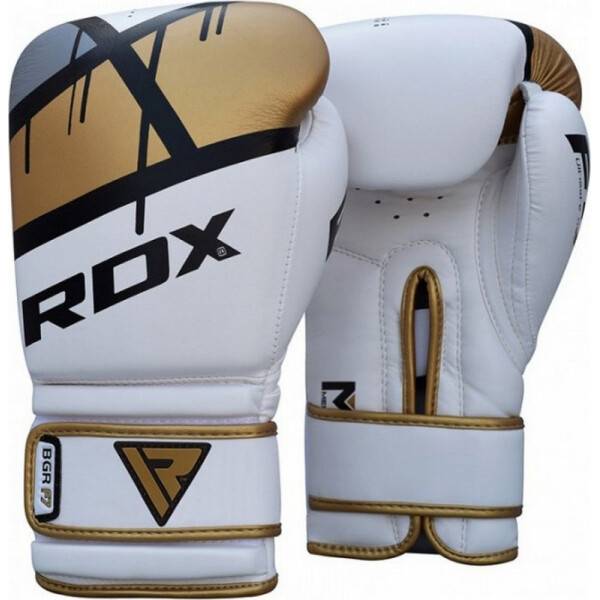 

Боксерские перчатки RDX Rex Leather Gold 12 ун. (00011616)