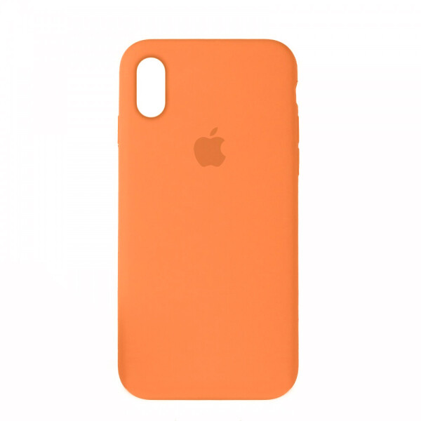 

Панель Silicone Case Full Cover для iPhone X / XS Copy Apricot Orange