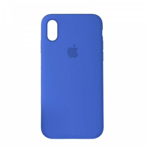 

Панель Silicone Case Full Cover для iPhone X / XS Copy Lake Blue