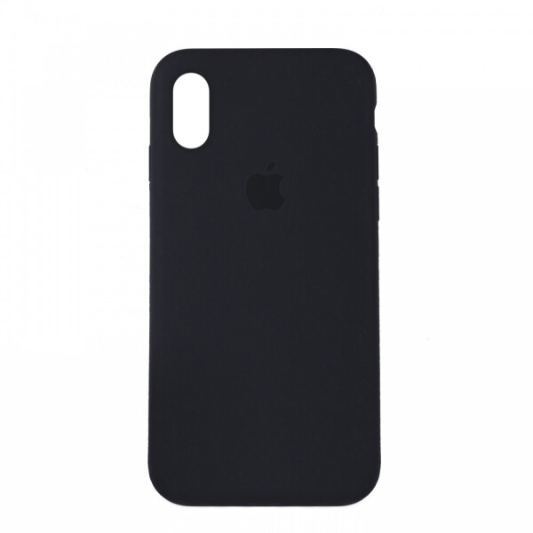 

Панель Silicone Case Full Cover для iPhone X / XS Copy Carbon Grey