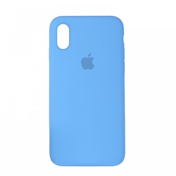 

Панель Silicone Case Full Cover для iPhone X / XS Copy Blue