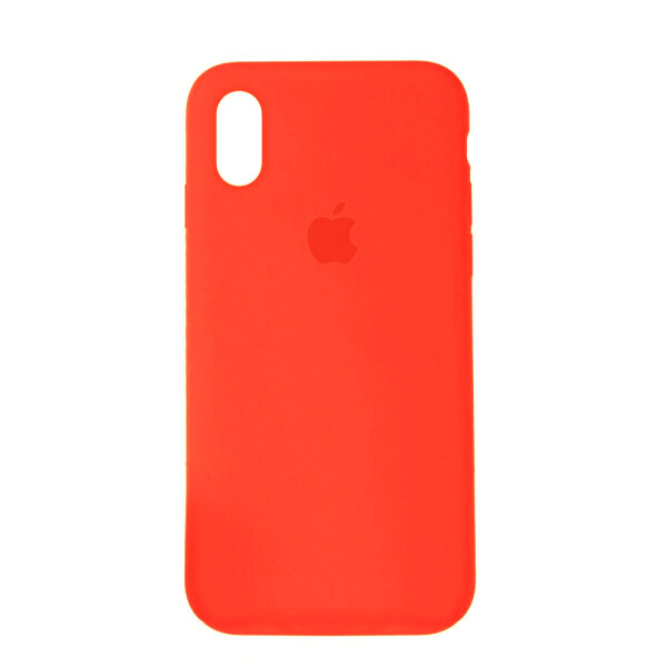 

Панель Silicone Case Full Cover для iPhone X / XS Copy Cherry Red