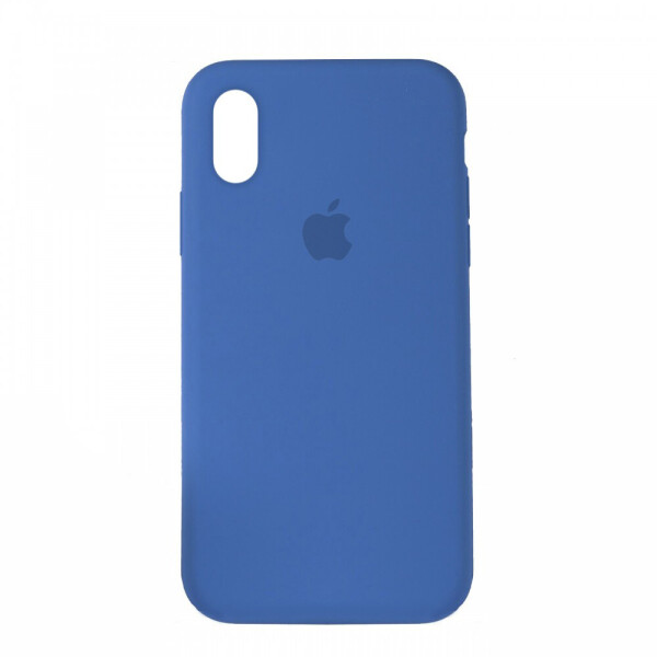 

Панель Silicone Case Full Cover для iPhone X / XS Copy Denim Blue