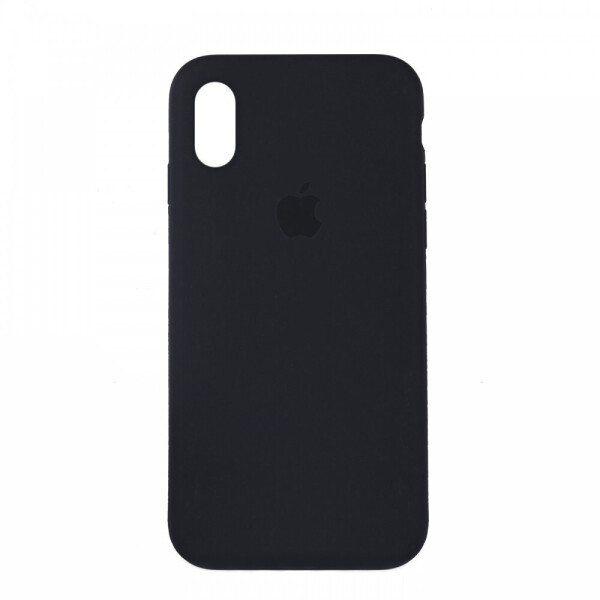 

Панель Silicone Case Full Cover для iPhone XR Copy Carbon Grey