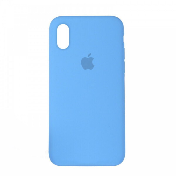 

Панель Silicone Case Full Cover для iPhone XR Copy Blue