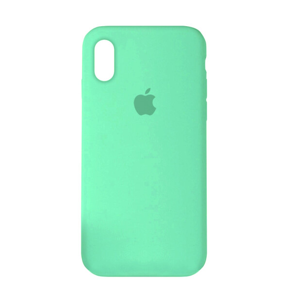 

Панель Silicone Case Full Cover для iPhone XR Copy Ice Blue