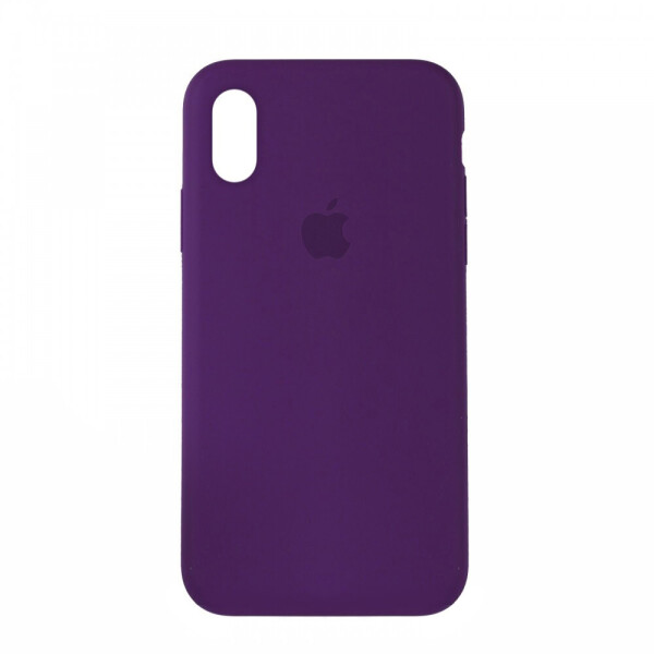 

Панель Silicone Case Full Cover для iPhone XR Copy Light Purple