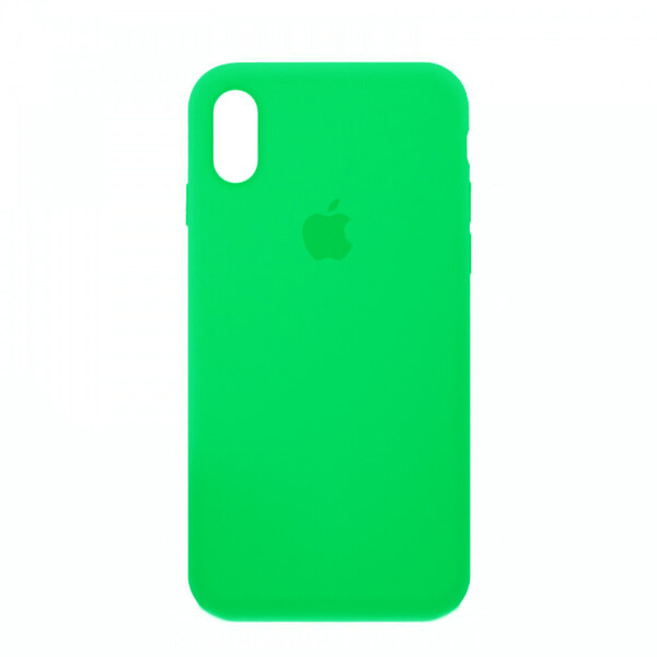 

Панель Silicone Case Full Cover для iPhone XR Copy Spearmint Green