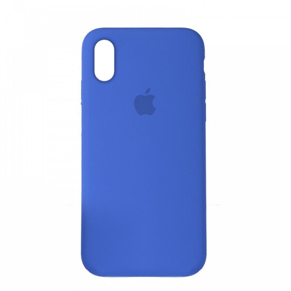 

Панель Silicone Case Full Cover для iPhone XS Max Copy Lake Blue