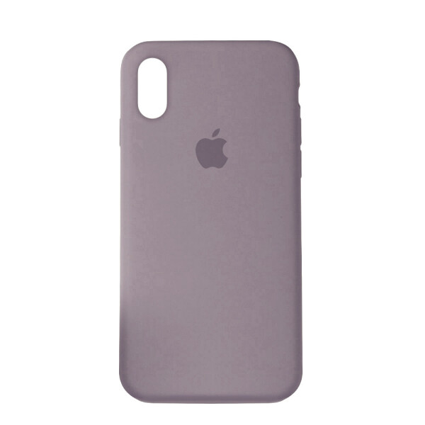 

Панель Silicone Case Full Cover для iPhone XS Max Copy Lavender Purple