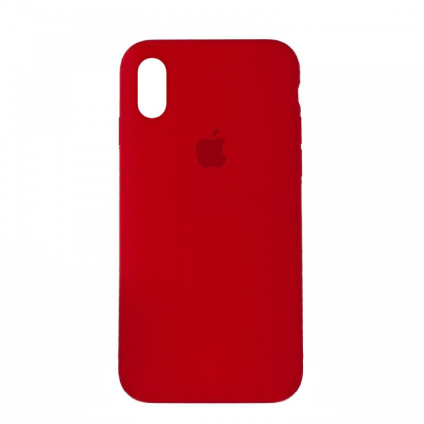 

Панель Silicone Case Full Cover для iPhone XS Max Copy Red