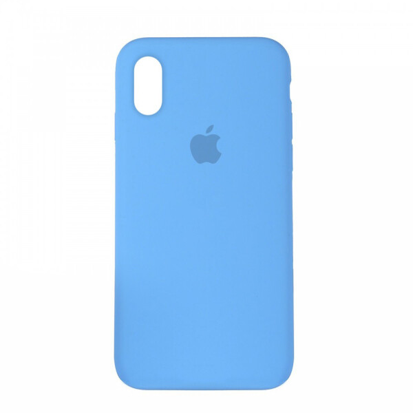 

Панель Silicone Case Full Cover для iPhone XS Max Copy Blue
