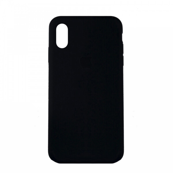 

Панель Silicone Case Full Cover для iPhone XS Max Copy Black