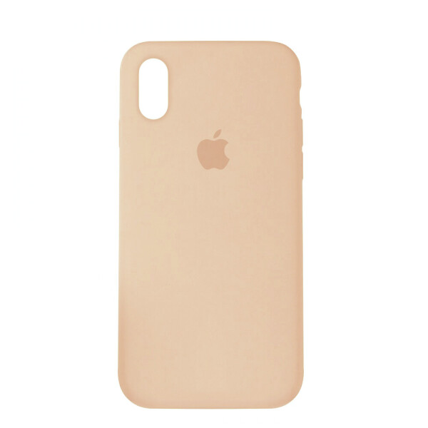 

Панель Silicone Case Full Cover для iPhone XS Max Copy Sand Pink