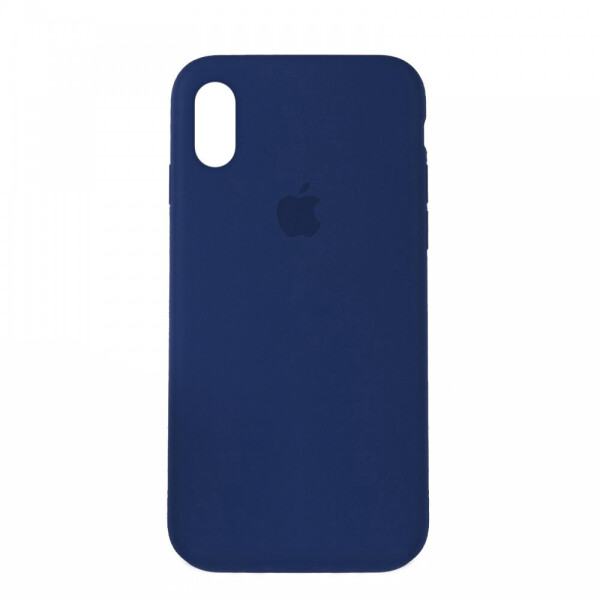 

Панель Silicone Case Full Cover для iPhone XS Max Copy Cobalt Blue
