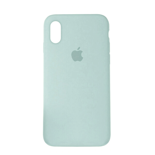 

Панель Silicone Case Full Cover для iPhone XS Max Copy Grey Blue
