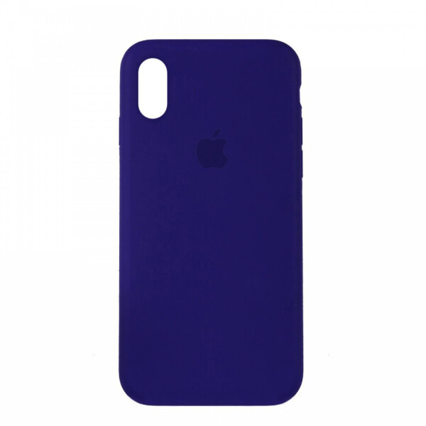 

Панель Silicone Case Full Cover для iPhone XS Max Purple